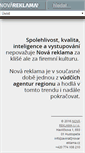 Mobile Screenshot of novareklama.cz