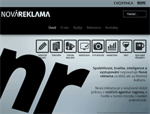 Tablet Screenshot of novareklama.cz